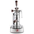 La Pavoni LPLELH01UK Europiccola Lusso Lever Coffee Machine - Stainless Steel In Silver