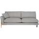 Ercol Forli Sofa Unit With Single Arm - Medium - Lhf - Fabric Grade T2