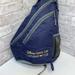 Disney Bags | Disney Cruise Line Castaway Club Sling Shoulder Bag Backpack Embroidered New | Color: Blue/Gray | Size: Os