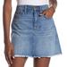 Madewell Skirts | Madewell Denim Jean Mini Skirt Mccarren Medium Wash | Color: Blue | Size: Xs