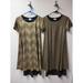 Lularoe Dresses | (2) Lularoe Xs Carly Dresses - Elegant Collection | Color: Black/Gold | Size: Xs