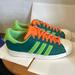 Adidas Shoes | Adidas X South Park Classic Superstar Kyle Broflovski Sneakers Men's Size 10 1/2 | Color: Green/Orange | Size: 10.5