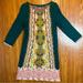 Anthropologie Dresses | Anthropologie Knitted & Knotted Xs Sweater Midi Dress | Color: Gold/Green | Size: Xs