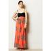 Anthropologie Dresses | Anthropologie X Lilka Coral Canyon Vibrant Strap Or Strapless Maxi Dress Size S | Color: Orange/Red | Size: S
