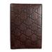 Gucci Bags | Gucci Monogram Leather Passport Holder Travel Wallet | Color: Brown | Size: Os