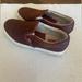 Vans Shoes | Authentic Van’s Leather Brown Slip-On Shoes | Color: Brown | Size: 7
