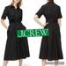 J. Crew Dresses | J.Crew Blacl Long Shirt Dress. Size 4 Petite | Color: Black | Size: 4p