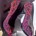 Nine West Shoes | Cheetah Print High Heels | Color: Pink | Size: 7