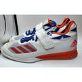 Adidas Shoes | Adidas Mens Crazypower Weightlifting Shoes - White/Red/Blue, Size 12m Euc | Color: Red/White | Size: 12