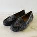 Coach Shoes | Coach Olive Black Gray Signature Logo Print Canvas Leather Loafer - Us 9.5 | Color: Black/Gray | Size: 9.5
