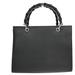 Gucci Bags | Gucci Bamboo Black Leather Handbag (Pre-Owned) | Color: Black | Size: Os