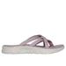 Skechers Women's GO WALK Flex Sandal - Express Sandals | Size 8.0 | Lavender | Textile | Vegan | Machine Washable