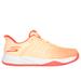 Skechers Women's Slip-ins Relaxed Fit: Viper Court Reload Sneaker | Size 7.5 | Peach | Synthetic/Textile | Vegan | Machine Washable | Arch Fit