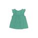 JoJo Maman Bebe Dress - A-Line: Teal Solid Skirts & Dresses - Size 2Toddler