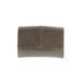 Hobo Bag International Leather Wallet: Gray Bags