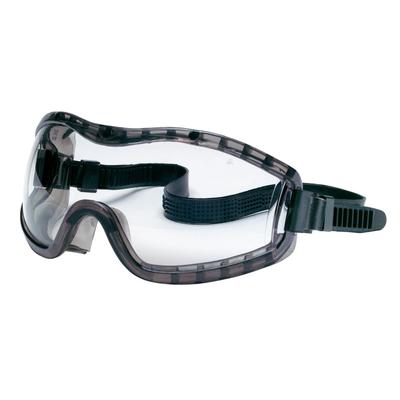 MCR Safety 23 Series Safety Goggles Anti-Fog Coating Adjustable Rubber Strap Clear One Size 2310AF