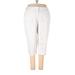 Fashion Bug Casual Pants - High Rise: White Bottoms - Women's Size 22