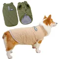 Vêtements d'hiver S-4XL pour chiens de compagnie manteau chaud en coton pour chiens vêtements de