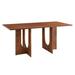 Modway Rivian Rectangular 70" Wood Dining Table Wood in Brown | 30 H x 34.5 W x 70 D in | Wayfair EEI-6593-WAL