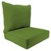 Latitude Run® Sunbrella 24" x 46.5" Outdoor Deep Seat Chair Cushion Set w/ Welt, Polyester | 6 H x 46.5 W x 24 D in | Wayfair