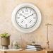 La Crosse Technology 21" Atomic Analog Wall Clock w/ Temperature & Humidity | Wayfair 433-29917-INT