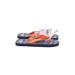 OshKosh B'gosh Flip Flops: Orange Color Block Shoes - Kids Boy's Size 11