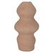 Wrought Studio™ Handmade Large Paper Mâché Vase w/ Dusty Color & Smooth Design in Brown | 13 H x 8 W x 8 D in | Wayfair