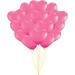 The Holiday Aisle® PMU Valentine’s Day Heart Shaped Balloons 15 Inch Partytex Premium Diamond Clear Pkg/25 in Pink | 6 H x 5 W x 3 D in | Wayfair
