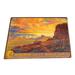 Union Rustic Native Monument Valley Metal in Brown/Orange/Yellow | 11.5 H x 15.5 W x 0.04 D in | Wayfair D3D273B328074711B005E106CC91A40B