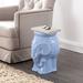 Bungalow Rose Allecia Ceramic Garden Stool Ceramic in Blue | 18.5 H x 12.5 W x 14.5 D in | Wayfair 7265DA9E9FC44AC983CE088977B426E0