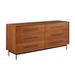 Hokku Designs Fomby 6 Drawer 72" W Solid Wood Dresser Wood in Brown | 33 H x 72 W x 20 D in | Wayfair 95F6BD17DCD94231B0CB88AD89BF65C9