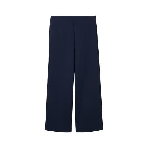 TOM TAILOR DENIM Damen Basic Culotte, blau, Uni, Gr. XS