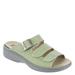 Propet Breezy Walker Slide - Womens 8 Green Sandal W