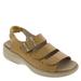 Propet Breezy Walker - Womens 6 Tan Sandal W