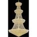 1800 Primo Collection Chandelier D:54in H:96in Lt:48 Gold Finish (Royal Cut Crystals)