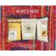 Burt s Bees Face Essentials Holiday Gift Set - Cleansing Towelettes Deep Cleansing Cream Deep Pore Scrub and Lip Balm - 4 Skin Care Products in Gift Box
