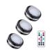 Bowake Under Cabinet Lights 16 Color LED Lights Multi Color Changing LED Lights Battery Operated Dimmable With Remote And Timing