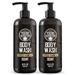 Viking Revolution Men s Body CM31 Wash - Spiced Vanilla Mens Body Wash - Mens Natural Body Wash for Men with Vitamin E and Rosemary Oil - Shower Gel Body Wash Men (12 Fl Oz Pack of 2)