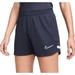 Nike Women s Dri-FIT Academy Knit Soccer Shorts (Obsidian M)