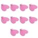 Love Hook Jacket Hooks Wall Mounted Coat Rack Heavy Duty Clothes Hanger Kid Hangers Heart Shape Key Bag Wall-mounted Pink Child