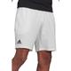 adidas Men s Club 7â€� Tennis Shorts (White/Black S)