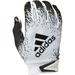 adidas Adult ScorchLight 6.0 Football Gloves (Wht/Blk M)