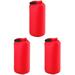 3 Pieces Compression Dry Sack Waterproof Bag Outdoor Portable Kayak Resistant Travel Red