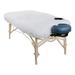 dlx fleece massage table warmer & fleece pad â€“ washable digital up to 135f auto shut-off (1â€� fleece)