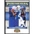 Marvin Harrison Card 2007 Gridiron Gear Performers Jersey Prime #37