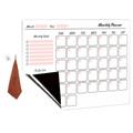 Refrigerator Magnetic White Board Memo Magnetic Board Schedule Board Erasable Magnetic Weekly Plan Note Board Message Board Magnetic Monthly Plan Whiteboard Stickers Writing Board Plastic