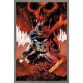 DC Comics Batman - Batman with Bones Wall Poster 22.375 x 34 Framed