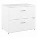 Maykoosh Country Cottage 2 Drawer Lateral File Cabinet In White - Assembled