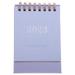 Desk Calendar 2022- 2023 Monthly Calendar Small Standing Desk Calendar 2023 Desktop Calendar for Office School Home ( July 2022- Dec 2023/ Purple )