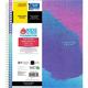 Five Star 80 Sheet College Ruled Notebook with Study App Kids in Need Foundation Algebra Purple